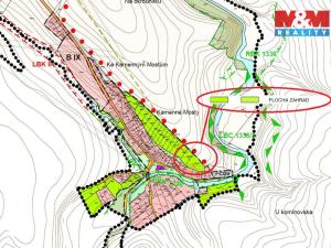 Prodej pole, Žleby - Zehuby, 700 m2