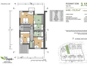 Prodej rodinného domu, Chýně, Cenomanská, 174 m2
