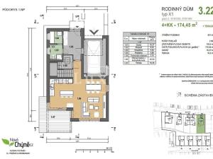 Prodej rodinného domu, Chýně, Cenomanská, 174 m2