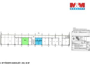 Pronájem kanceláře, Ledeč nad Sázavou, Podolí, 36 m2