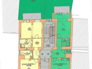 Prodej bytu 2+kk, Beroun - Beroun-Centrum, Na Příkopě, 50 m2