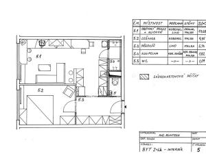 Pronájem bytu 2+kk, Praha - Krč, Vikova, 41 m2