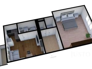 Pronájem bytu 2+kk, Písek, Dvořákova, 61 m2
