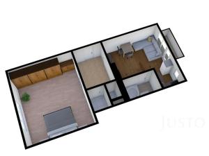 Pronájem bytu 2+kk, Písek, Dvořákova, 61 m2