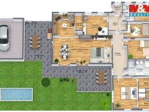 Prodej rodinného domu, Hradištko, Kersko, 160 m2