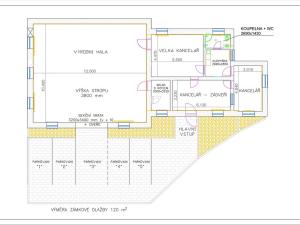 Pronájem výrobních prostor, Bílovice nad Svitavou, Obřanská, 249 m2