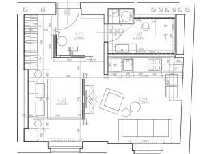 Pronájem bytu 2+kk, Praha - Nusle, Mojmírova, 40 m2