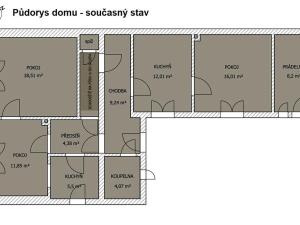 Prodej rodinného domu, Brandýs nad Labem-Stará Boleslav, Petra Bezruče, 96 m2