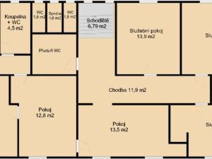Prodej obchodního prostoru, Želízy, 640 m2