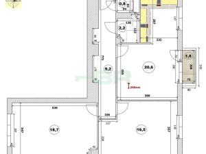 Pronájem bytu 3+kk, Praha - Vršovice, Ukrajinská, 72 m2
