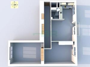 Pronájem bytu 3+kk, Praha - Vršovice, Ukrajinská, 72 m2