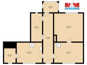 Prodej rodinného domu, Lišov - Dolní Slověnice, 80 m2