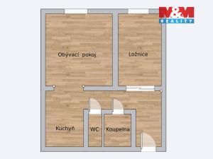 Prodej bytu 2+kk, Havířov - Šumbark, Zvonková, 51 m2