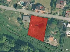 Prodej pozemku, Hajany, 907 m2