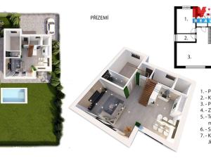 Prodej rodinného domu, Tuklaty, Járy Cimrmana, 154 m2