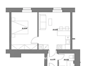 Pronájem bytu 2+kk, Praha - Žižkov, Tachovské náměstí, 41 m2