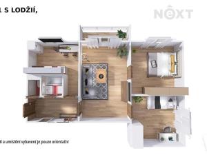 Pronájem bytu 3+1, Šumperk, Vrchlického, 60 m2