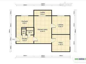 Pronájem bytu 3+1, Šumperk, Vrchlického, 60 m2