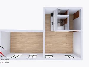 Pronájem bytu 2+kk, Ostrava, Křišťanova, 54 m2