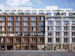 Pronájem bytu 3+kk, Praha - Karlín, Karlínské náměstí, 70 m2