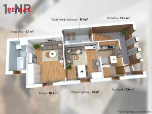 Prodej chaty, Psáry, 104 m2