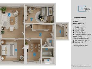 Prodej rodinného domu, Libčice nad Vltavou, Pod Hájem, 229 m2