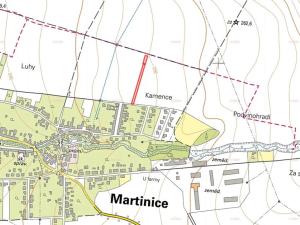 Prodej podílu pozemku pro bydlení, Martinice, 1521 m2