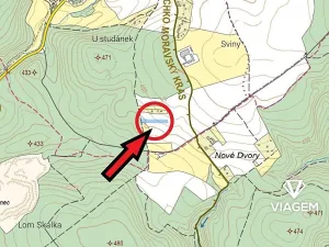 Prodej podílu pole, Březina, 727 m2