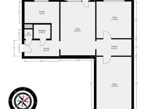 Prodej bytu 3+1, Zábřeh, 17. listopadu, 74 m2