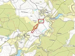 Prodej podílu pole, Choustník, 588 m2