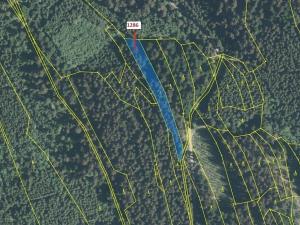 Dražba lesa, Lačnov, 2442 m2