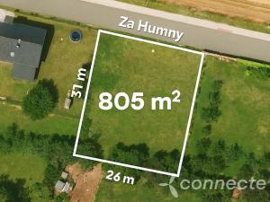 Prodej pozemku, Ptice, Za Humny, 805 m2