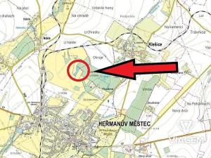 Prodej podílu pole, Klešice, 1145 m2