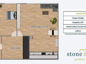 Prodej bytu 2+kk, Beroun, U Archivu, 66 m2