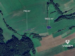 Prodej podílu pole, Lidečko, 706 m2