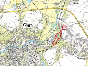 Prodej podílu komerčního pozemku, Cheb, 705 m2