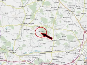 Prodej zahrady, Zdechovice, 1088 m2