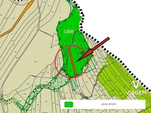 Prodej podílu pole, Rosička, 1295 m2