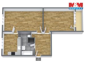 Prodej bytu 2+1, Karlovy Vary - Drahovice, Maďarská, 61 m2