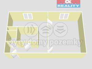 Prodej bytu 1+1, Pňovice, 38 m2