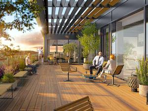 Pronájem kanceláře, Praha - Nusle, Na Pankráci, 1100 m2