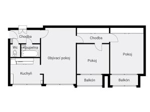 Prodej bytu 3+1, Mladá Boleslav, tř. Václava Klementa, 78 m2