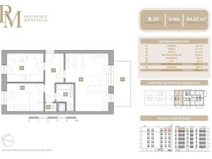 Prodej bytu 3+kk, Lipník nad Bečvou, Mánesova, 64 m2