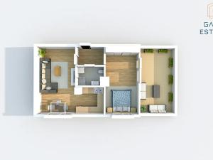 Pronájem bytu 2+kk, Bystřice pod Hostýnem, Sídliště, 53 m2