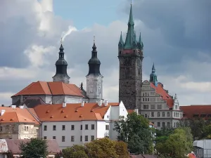 Pronájem bytu 2+kk, Klatovy, nám. Míru, 38 m2