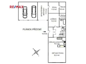 Prodej rodinného domu, Obříství, Svatopluka Čecha, 300 m2