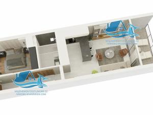 Prodej bytu 2+kk, Agios Amvrosios Keryneias, Kypr, 53 m2