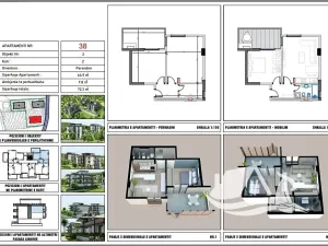 Prodej bytu 2+kk, Golem, Albánie, 72 m2