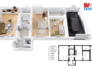 Prodej rodinného domu, Květnice, Návesní, 145 m2