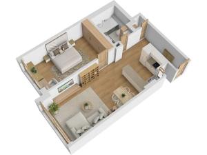 Prodej bytu 2+kk, Praha - Holešovice, Veverkova, 58 m2